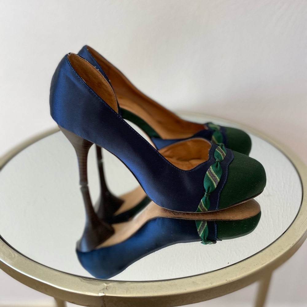 Anthropologie Lucky Penny heels. Size 7M.